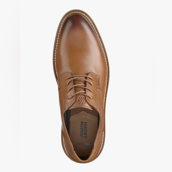 Johnston & Murphy Men\'s Hodges Plain Toe Lace-Up Leather Shoe size 10.5 main image 4